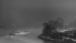 Cargo ship in haze