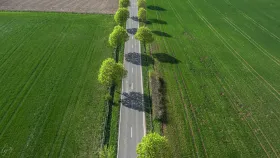Landstrasse zwischen Bous und Oetringen