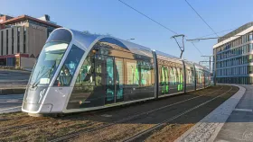 Die Tram in Luxemburg