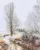 Winterlandschaft bei Bergem