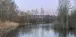 Gefrorener Weiher