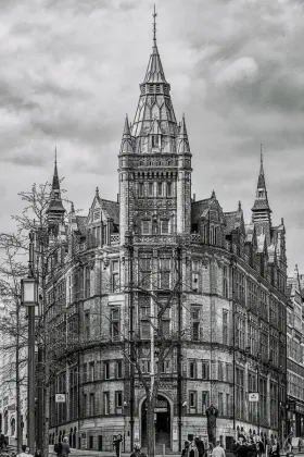Ein Gebäude im viktorianischen Stil in Nottingham