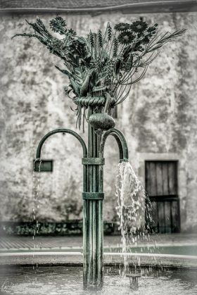 Brunnen in Greiweldingen / Fountain in Greiveldange