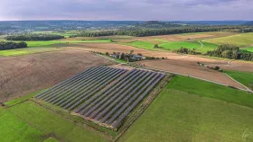Agrovoltaik bei Canach in Luxemburg