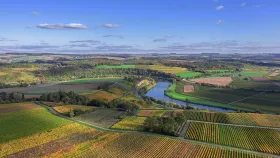 The Moselle River Valley in autumn