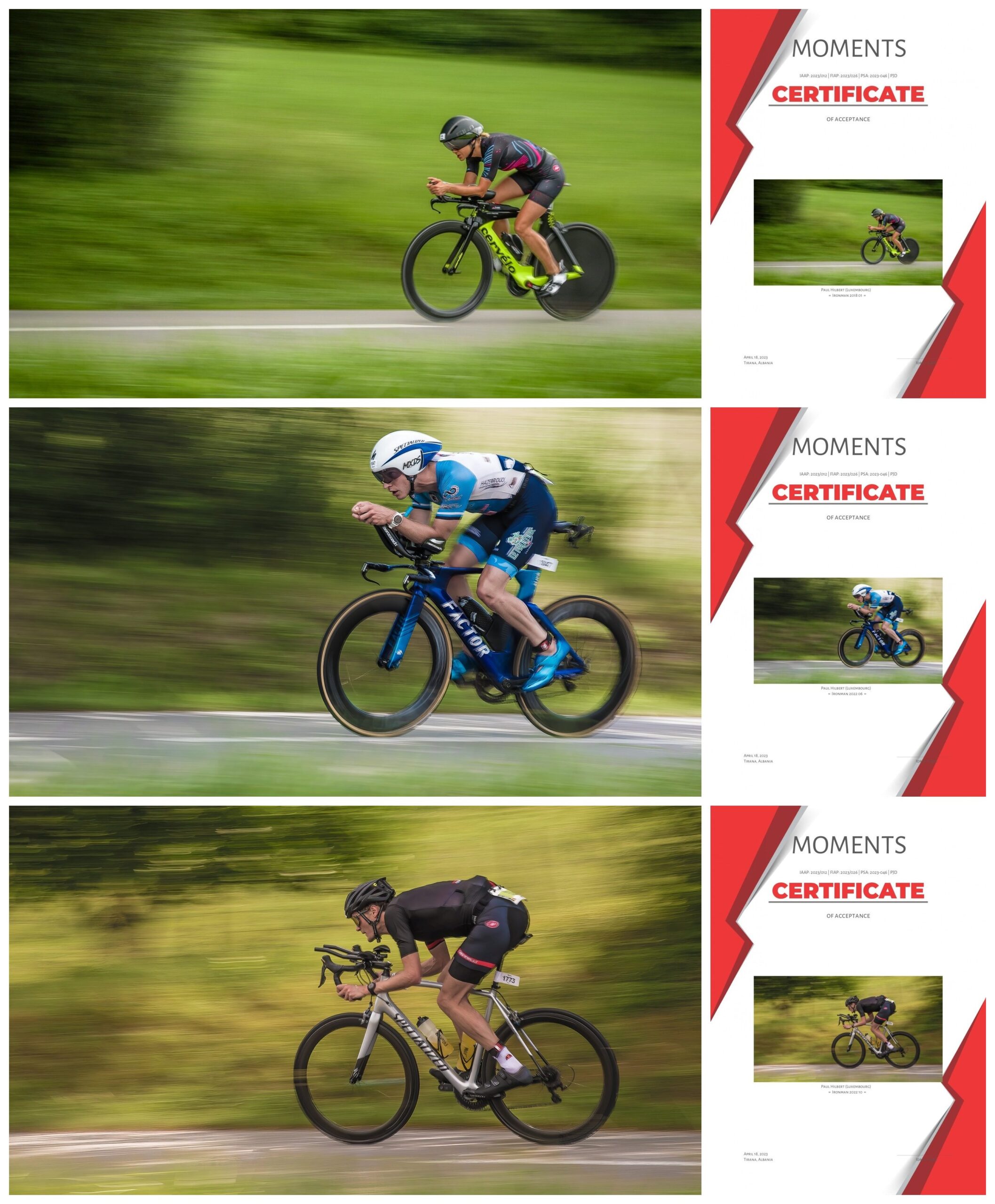 FENIX PHOTO CLUB - ALBANIA; Moments; Ironman 2018;Ironman 2022; Paul Hilbert